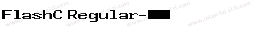 FlashC Regular字体转换